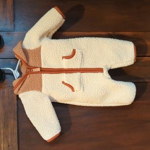 Newborn Sherpa bodysuit